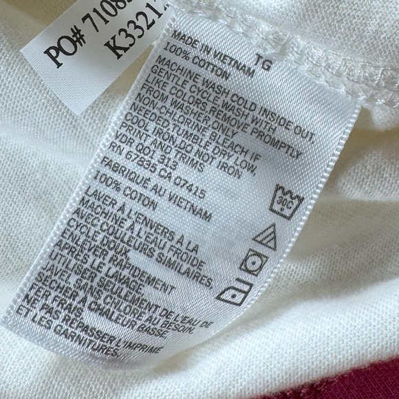 NWT Nautica Lightweight Cotton Crewneck Pullover Sweatshirt | White Size XL - Picture 5 of 8